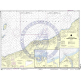 NOAA Nautical Chart 14965: Redridge to Saxon Harbor;Ontonagon harbor;Black River Harbor;Saxon Harbor